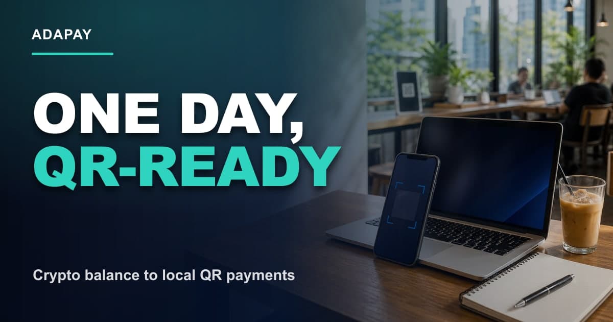 Digital nomad paying with QR in Ho Chi Minh City cafes and markets