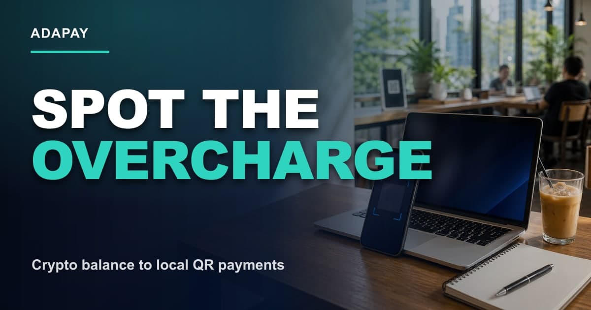 Traveler avoiding tourist markups with local QR payments in Southeast Asia
