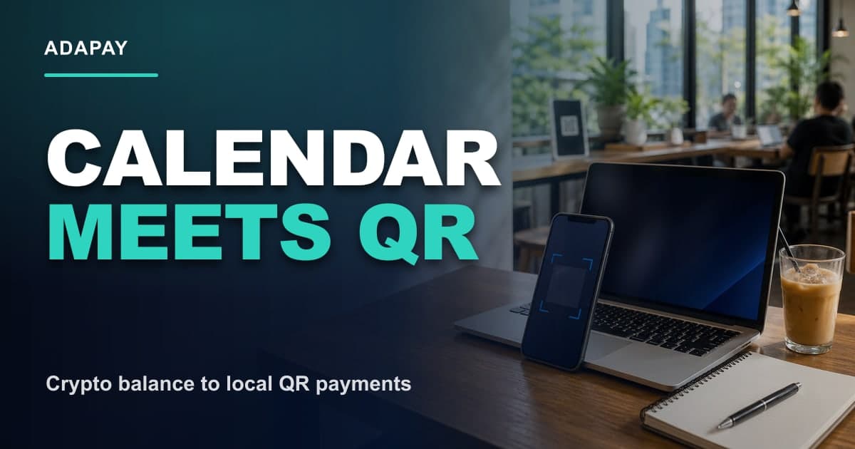 Digital nomad balancing laptop work, travel days, and local QR payments