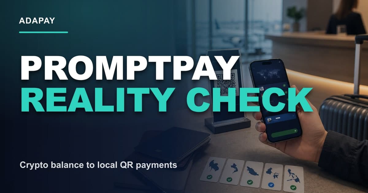 PromptPay for foreigners in Thailand: can tourists use QR payments? - PromptPay Reality Check ADAPAY Open Graph thumbnail