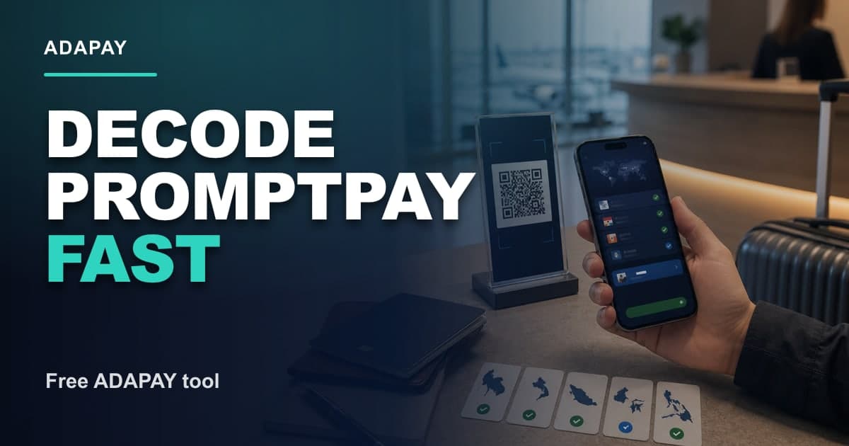 PromptPay QR code decoder - Decode PromptPay Fast ADAPAY Open Graph thumbnail