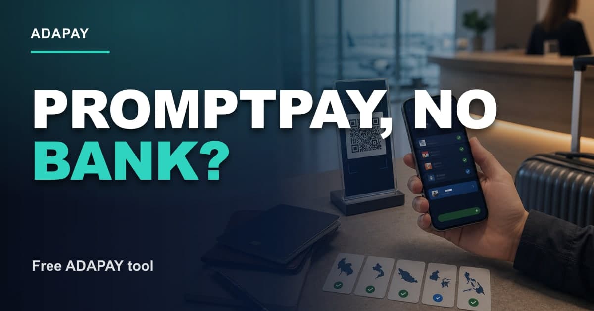 PromptPay without Thai bank account checker - PromptPay, No Bank? ADAPAY Open Graph thumbnail