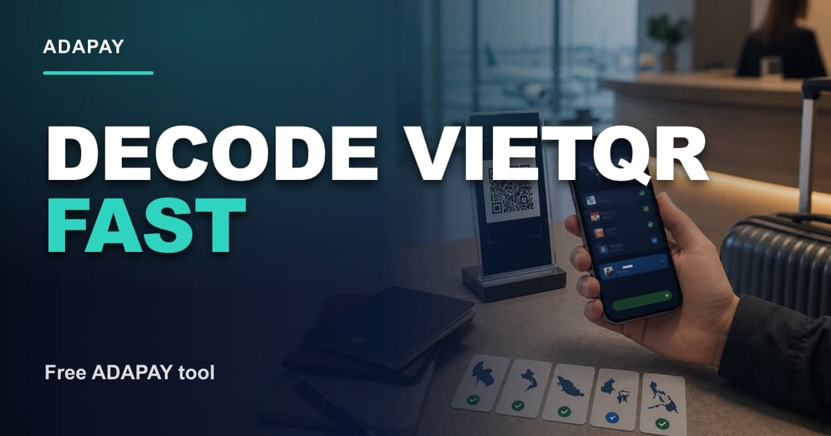 VietQR QR code decoder - Decode VietQR Fast ADAPAY Open Graph thumbnail