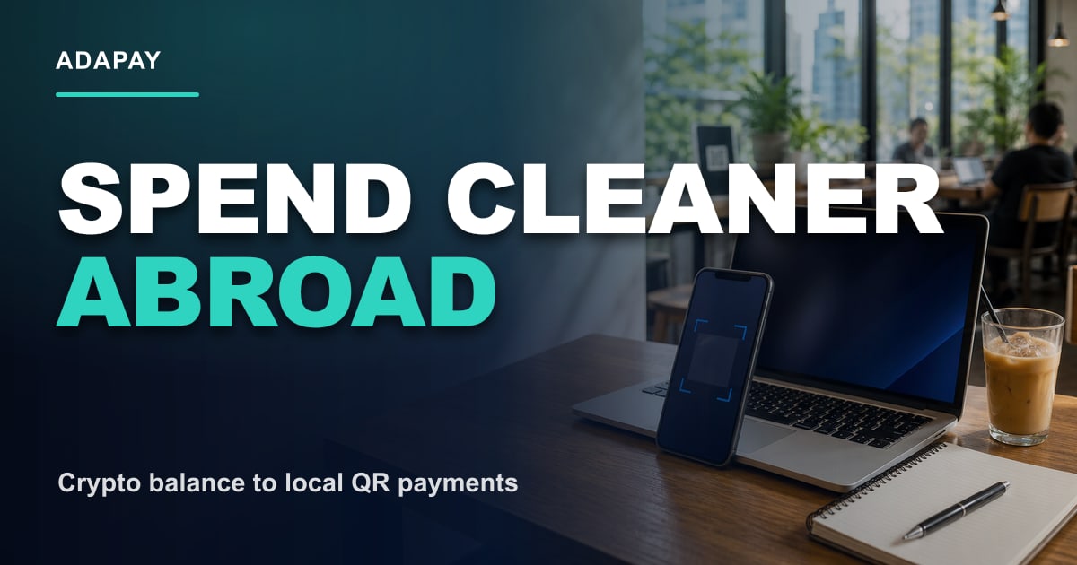 Traveler supporting local businesses with responsible QR payments in Southeast Asia